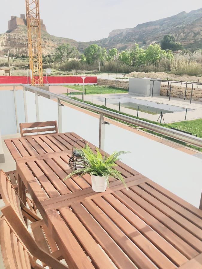 Apartament Precioso Piso Monzon Terraza, Parking,Piscina,Zona De Juegos Zewnętrze zdjęcie